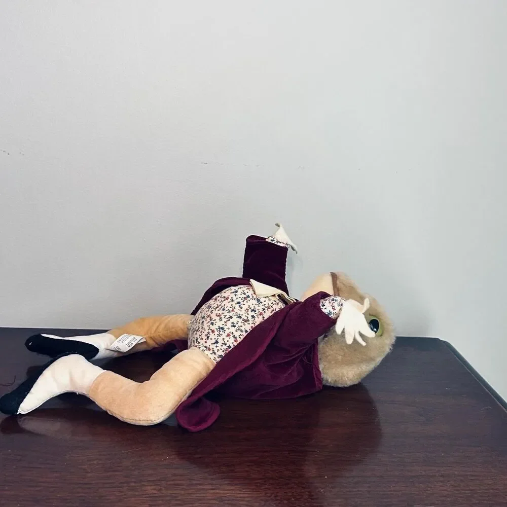 Eden Jeremy Fisher Frog Plush Beatrix Potter Red Coat 12